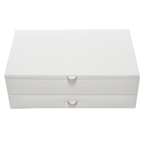 Boutique 1 Drawer Jewellery Box White