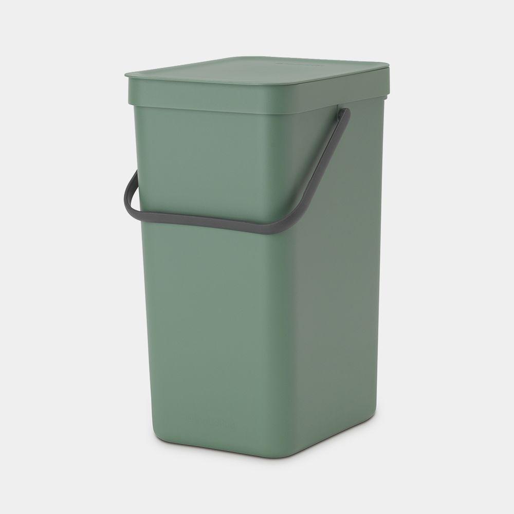 Brabantia 16L Sort & Go Kitchen Rubbish Bin Fir Green - KITCHEN - Bins - Soko and Co