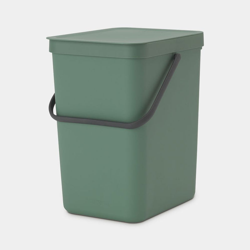 Brabantia 25L Sort & Go Kitchen Rubbish Bin Fir Green