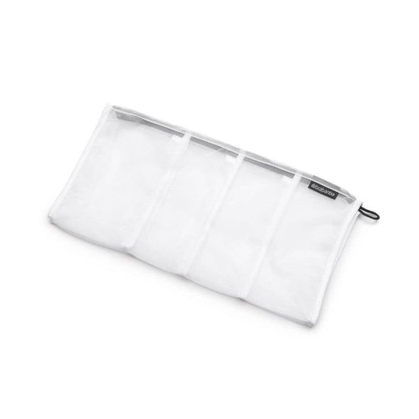 Brabantia 4 Compartment Socks Washing Bag White & Black