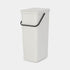 Brabantia 40L Sort & Go Kitchen Rubbish Bin Light Grey - KITCHEN - Bins - Soko and Co