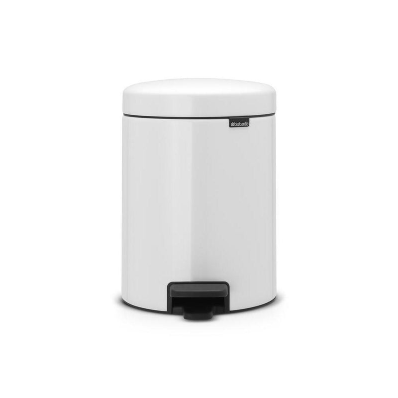 Brabantia 5L newICON Pedal Bin White
