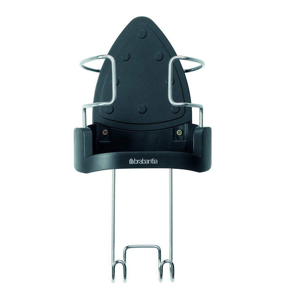 Brabantia Steam Iron & Ironing Board Holder Black