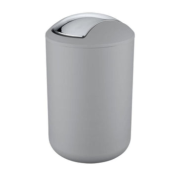 Brasil 6L Rubbish Bin Grey