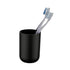 Brasil Toothbrush Tumbler Black - BATHROOM - Toothbrush Holders - Soko and Co