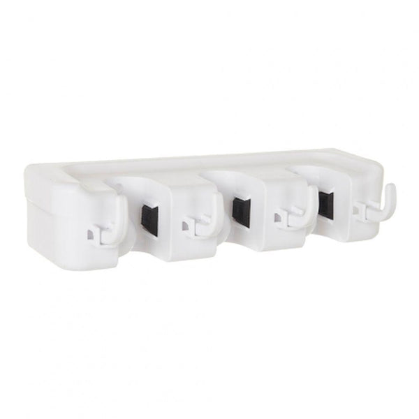 Broom & Mop Holder for 3 Brooms