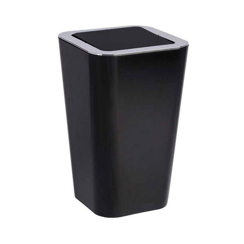 Candy 6L Rubbish Bin Black