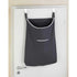 Canguro 65L Over Door Laundry Hamper Dark Grey - LAUNDRY - Hampers - Soko and Co