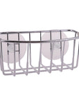 Chrome Suction Sponge Caddy - KITCHEN - Sink - Soko and Co