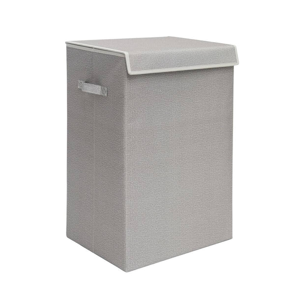 Collapsible Laundry Hamper Textured Grey