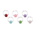 Crystal Balls Wine Glass Charms 6 Pack - WINE - Barware and Accessories - Soko and Co