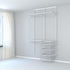 Elfa 1200 Standard Wardrobe Storage Solution White - ELFA - Ready Made Solutions - Soko and Co