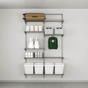 Elfa Classic Garage Shelving Solution W: 120 White - ELFA - Ready Made Solutions - Soko and Co