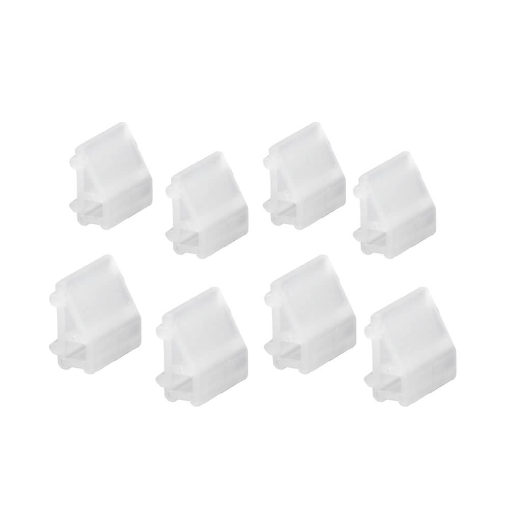 Elfa Decor Fascia Clips for Angled Metal Shelf 8 Pack - ELFA - Accessories - Soko and Co