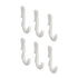 Elfa Storing Board Hook Slim 6 Pack White - ELFA - Storage Track and Storing Board - Soko and Co