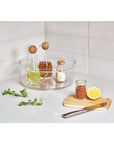 iDesign Crisp Turntable with Handles - KITCHEN - Shelves and Racks - Soko and Co
