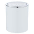 Inca 2L Rubbish Bin White & Chrome - BATHROOM - Bins - Soko and Co