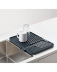 Joseph Joseph Flip Up Draining Board Grey - KITCHEN - Dish Racks and Mats - Soko and Co