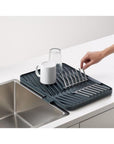 Joseph Joseph Flip Up Draining Board Grey - KITCHEN - Dish Racks and Mats - Soko and Co