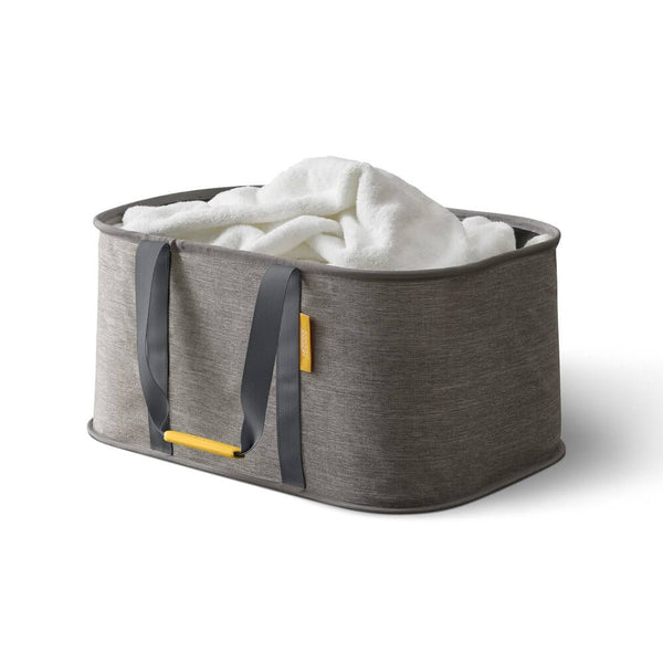 Joseph Joseph Hold-All 35L Collapsible Laundry Basket Grey
