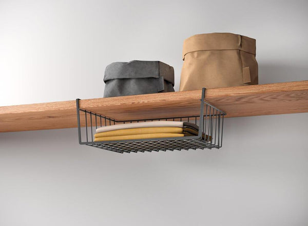 Kanguro Large Under Shelf Basket Matte Black