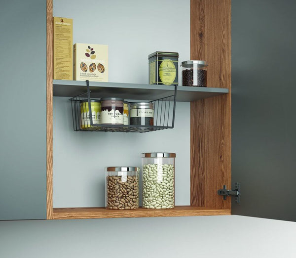 Kanguro Small Under Shelf Basket Matte Black