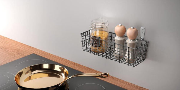 Koala Wall Mounted Handy Basket Matte Black