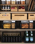 Large Pull Out Pantry Drawer Black - KITCHEN - Shelves and Racks - Soko and Co