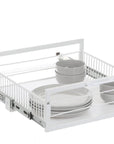Large Pull Out Pantry Drawer White - KITCHEN - Shelves and Racks - Soko and Co