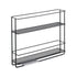 Lava 2 Tier Pull-Out Spice Rack Matte Black - KITCHEN - Spice Racks - Soko and Co