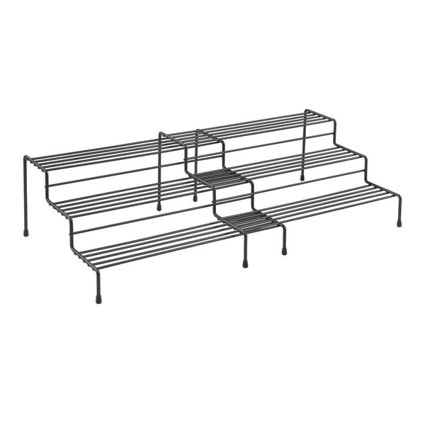 Lava X-Tend 3 Tier Expandable Pantry Shelf Matte Black