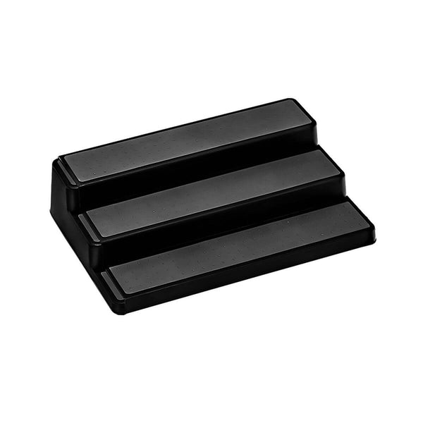 Madesmart 3 Tier Expandable Grip Base Pantry Shelf Carbon