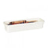 Madesmart Medium Narrow Interlocking Drawer Organiser White - KITCHEN - Cutlery Trays - Soko and Co