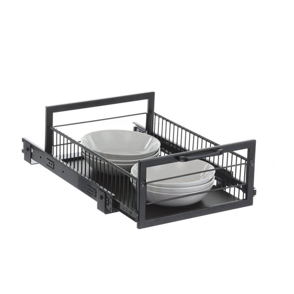 Medium Pull Out Pantry Drawer Black