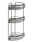 Origin 3 Tier Corner Shower Caddy & Shelf Matte Black - BATHROOM - Shower Caddies - Soko and Co