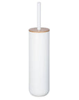Posa Toilet Brush White & Bamboo - BATHROOM - Toilet Brushes - Soko and Co