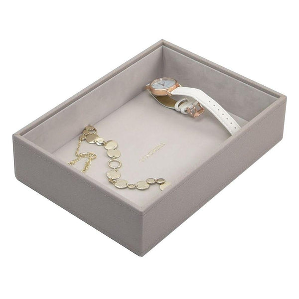 Stackers Classic 1 Compartment Deep Jewellery Tray Taupe