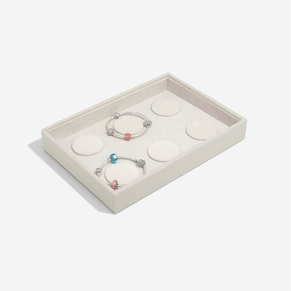 Stackers Classic Charm & Bracelet Jewellery Tray Oatmeal