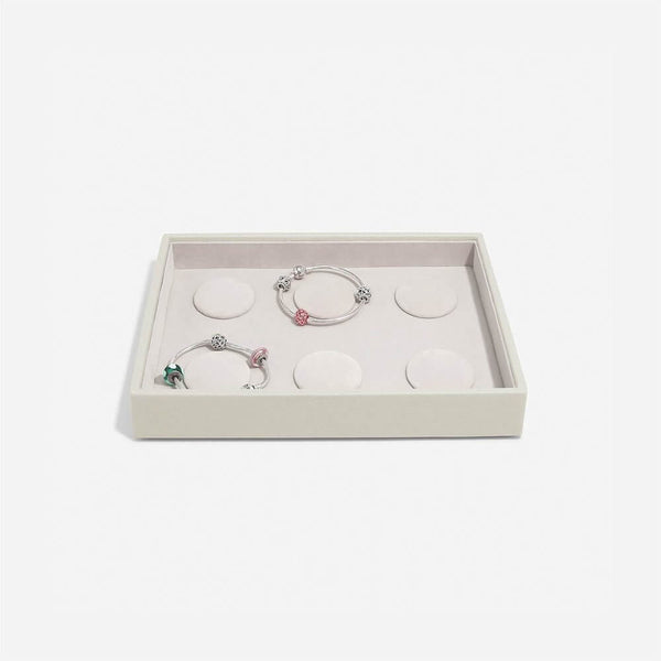 Stackers Classic Charm & Bracelet Jewellery Tray Oatmeal