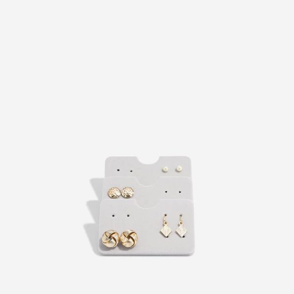 Stackers Earring Insert 3 Pack Grey