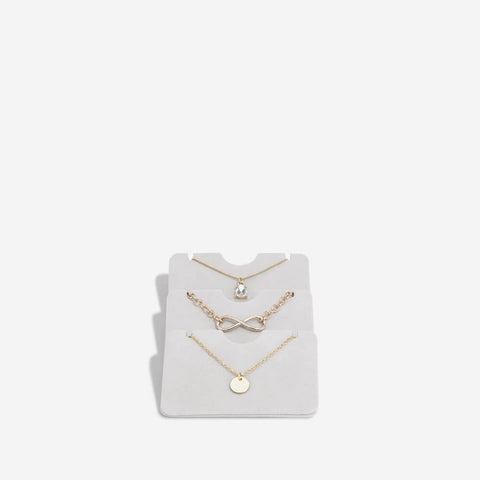 Stackers Necklace Insert 3 Pack Grey