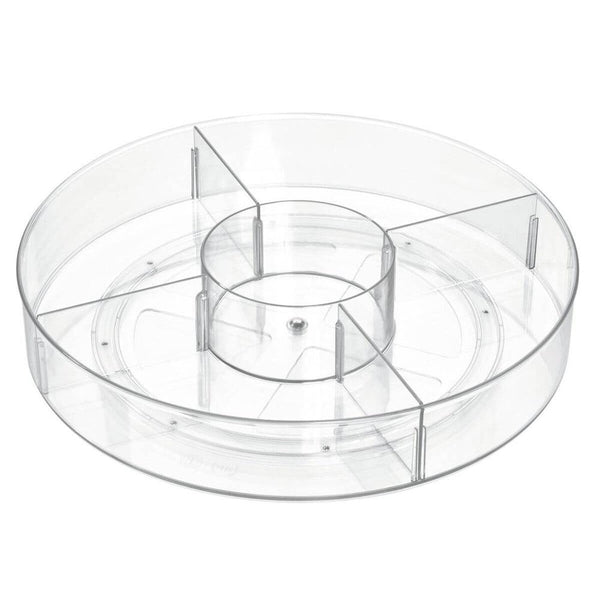 The Home Edit by iDesign Divided Cabinet Turntable