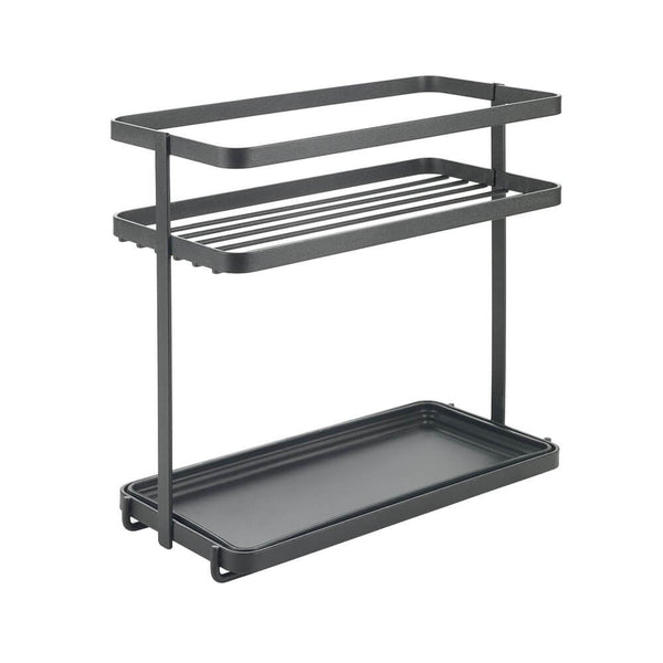 Tokyo 2 Tier Freestanding Spice Rack Matte Black
