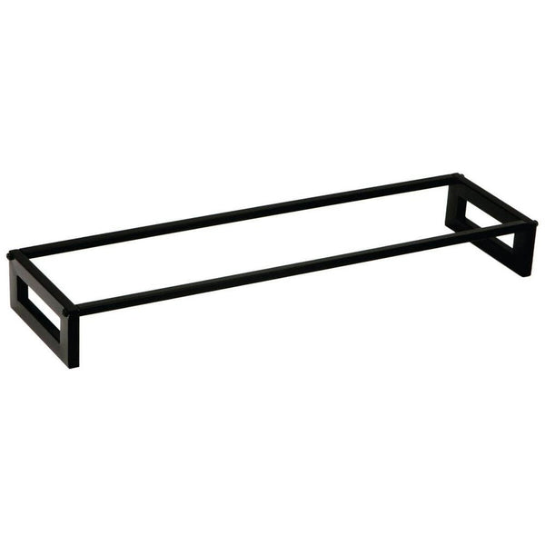 Top Rail for 45cm Narrow Pantry Shelf Matte Black