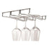 Triple Chrome Wine Glass Rack - WINE - Glass Holders and Racks - Soko and Co