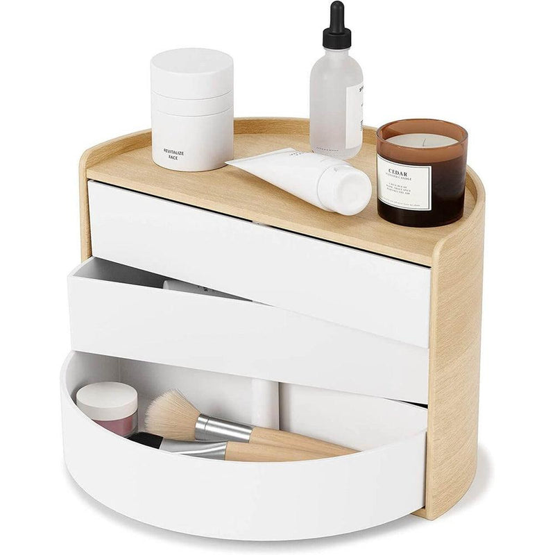 Umbra Moona 3 Drawer Jewellery Box White