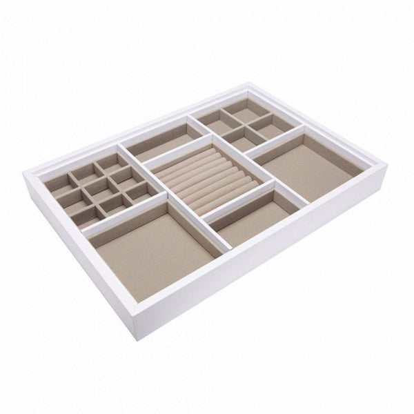 Urburn Large Jewellery Tray for Elfa Drawers White