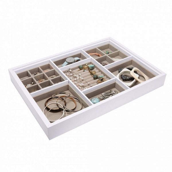 Urburn Large Jewellery Tray for Elfa Drawers White