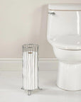 Wave Toilet Roll Holder Chrome - BATHROOM - Toilet Roll Holders - Soko and Co
