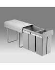Wesco 30L Double Pull Out Cupboard Bin - KITCHEN - Bins - Soko and Co